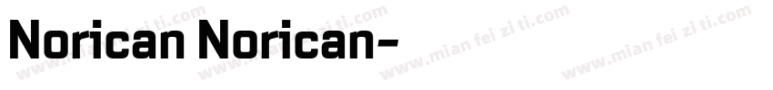 Norican Norican字体转换